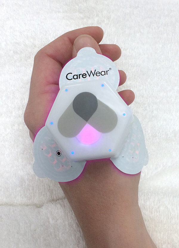 CareWear wrist application