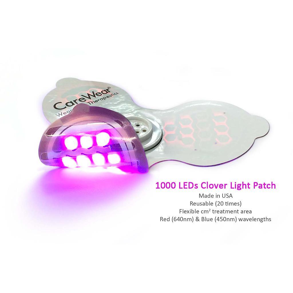 Light Patch Clover Magenta, Single (20 Treatments)