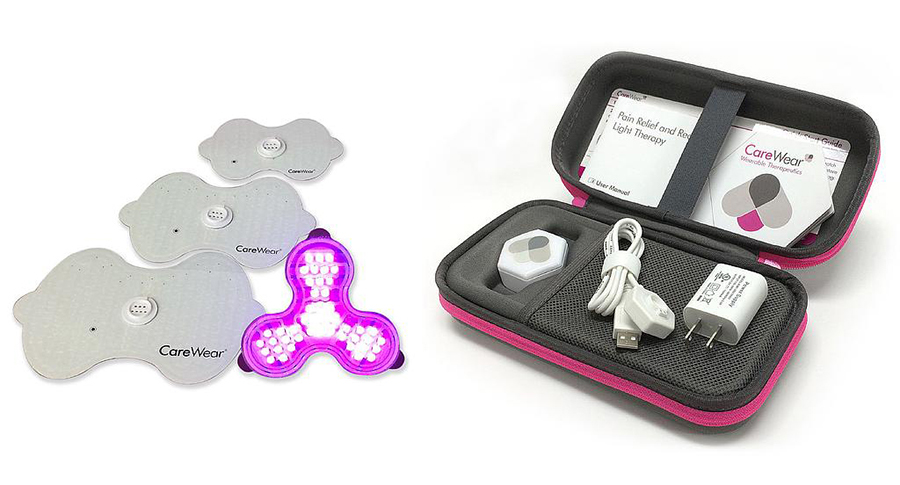 Single Light Therapy Kit, (SuperFlex P, 1 Clover, 1 Small, 1 Medium, 1 Large Light Patch Included, 160 Treatments)