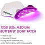 Light Patch Medium Butterfly Magenta, Single